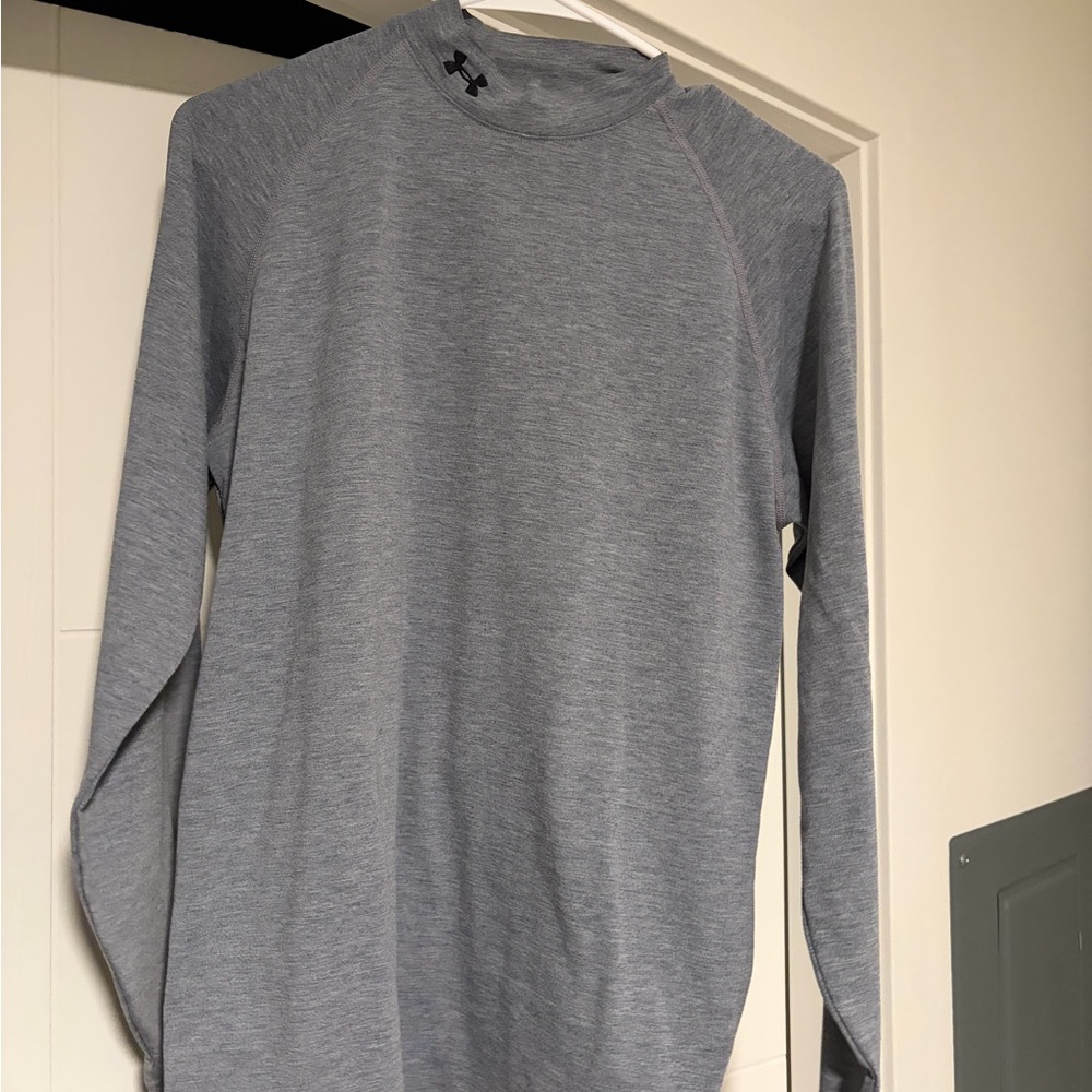 Men’s Under Armor Turtleneck Long Sleeve Compression Shirt ColdGear Size Small